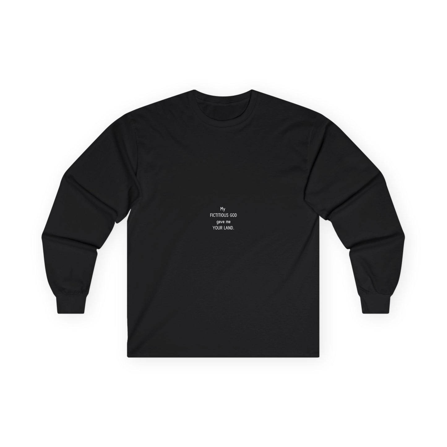 HUMAN+ Ultra Cotton Long Sleeve Tee – Breathable, Medium-Weight Fabric, Perfect for Layering.