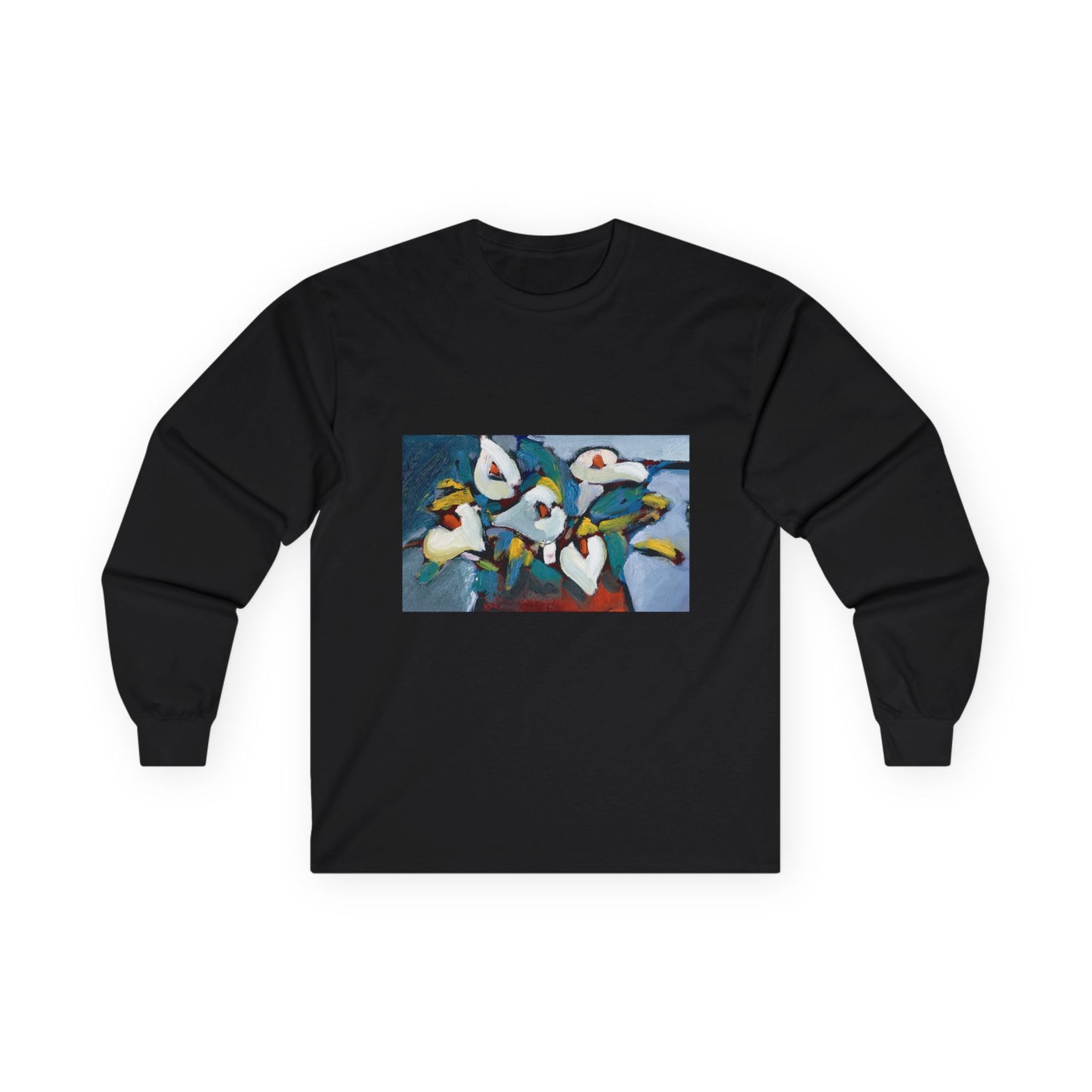 Women’s Calla Lily Long Sleeve Tee - Classic Fit and Comfortable