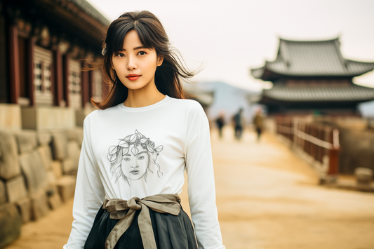 A Muse long sleeve t-shirt in 100% cotton - classic fit