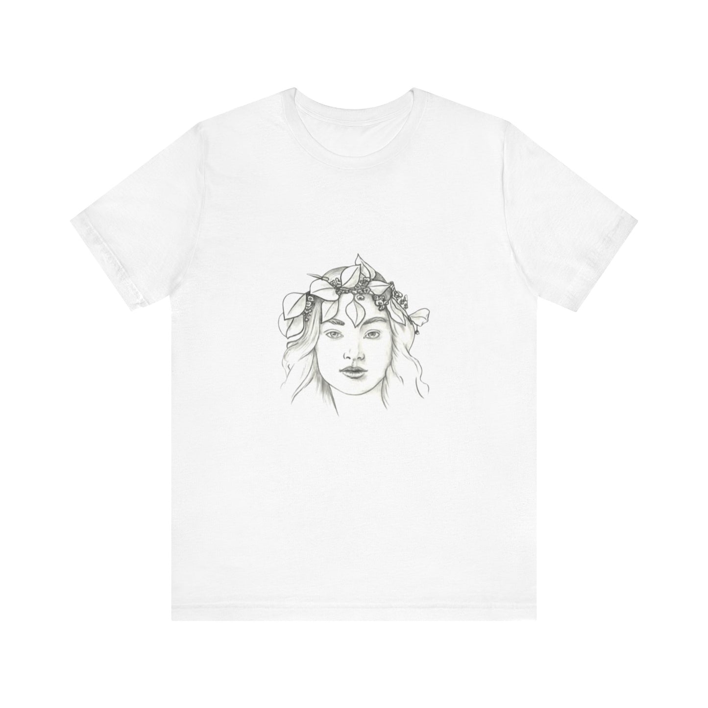 Close-Up of The Muse T-Shirt's 100% Airlume Combed Cotton - Lightweight and Breathable