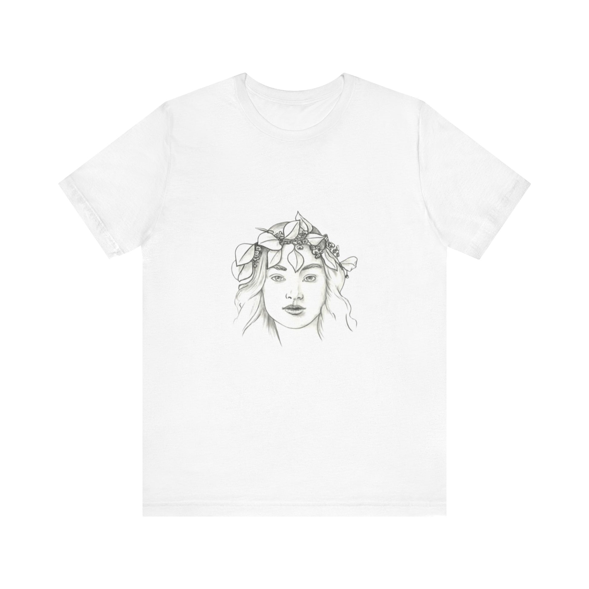 Close-Up of The Muse T-Shirt's 100% Airlume Combed Cotton - Lightweight and Breathable