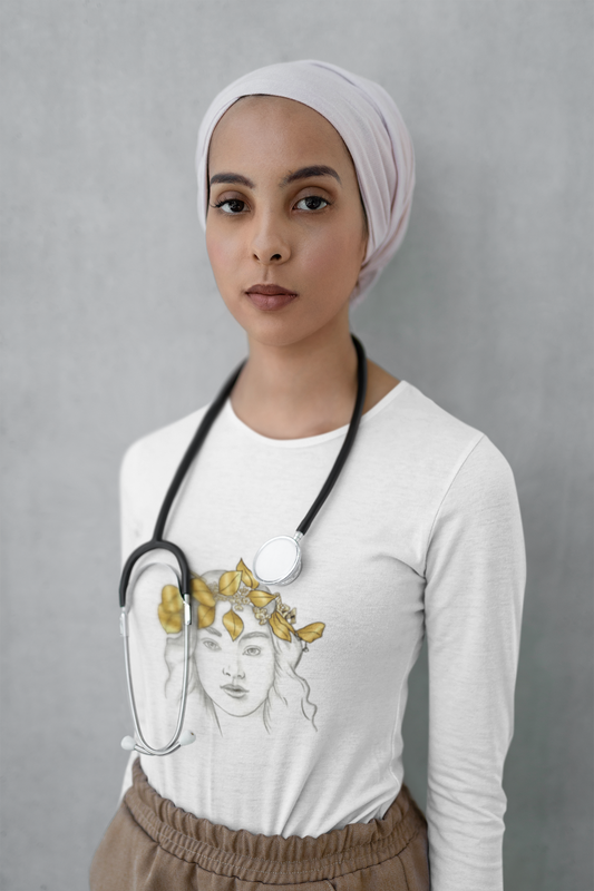 Muse long sleeve t-shirt in cotton, classic fit, durable and comfortable.